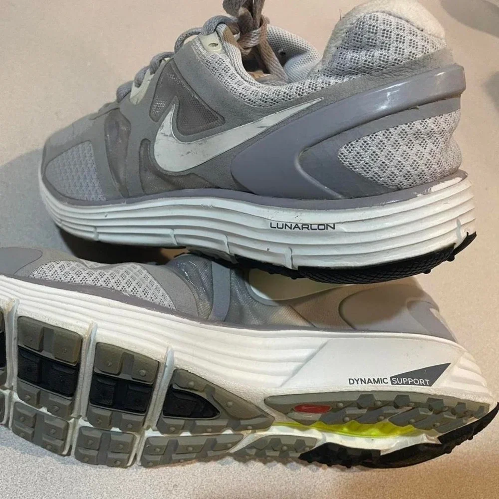 Nike Women's Breathe Lunarglide‎ 3 Running Sneaker Style 454315-017 Size 7.5